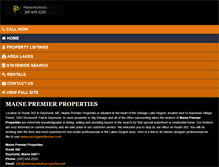 Tablet Screenshot of mainepremierproperties.com